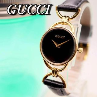 グッチ(Gucci)のGUCCI ブラック レディース腕時計 421(腕時計)