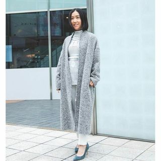 スタニングルアー(STUNNING LURE)の完売　スタニングルアー　アルパカブルゾン　コート　18AW　新垣結衣(ロングコート)