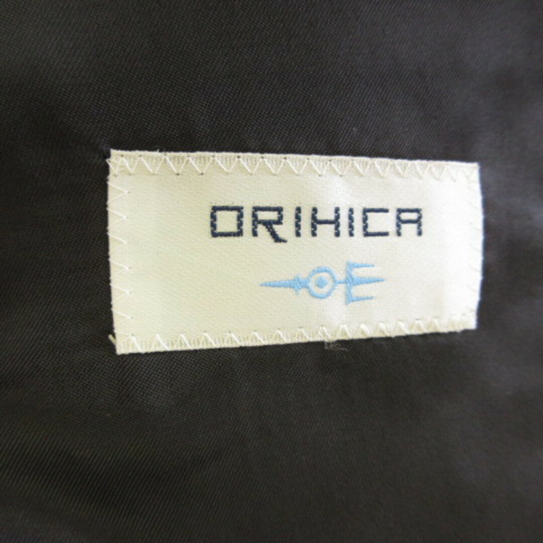 ORIHICA(オリヒカ)のオリヒカ ORIHICA テーラードジャケット 長袖 ストライプ グレー メンズのジャケット/アウター(テーラードジャケット)の商品写真