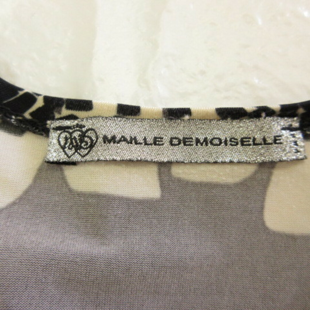 other(アザー)のMAILLE DEMOISELLE ワンピース ひざ丈 ノースリーブ 総柄 3 レディースのワンピース(ひざ丈ワンピース)の商品写真