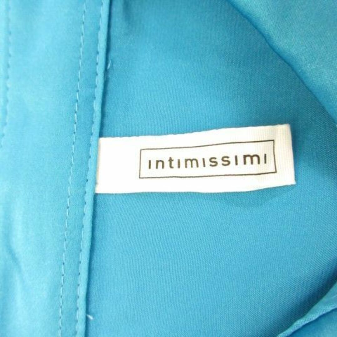 other(アザー)のインティミッシミ Intimissmi シルクシャツ ブラウス サテン 青 S レディースのトップス(シャツ/ブラウス(長袖/七分))の商品写真