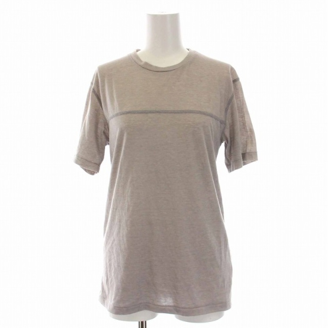 ジョン ローレンス サリバン Tシャツ カットソー コットン 半袖 34 グレー レディースのトップス(Tシャツ(半袖/袖なし))の商品写真