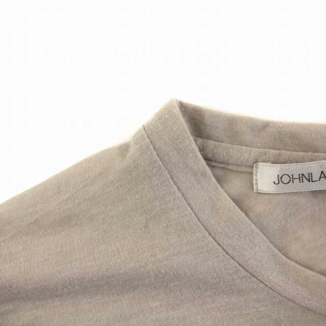 ジョン ローレンス サリバン Tシャツ カットソー コットン 半袖 34 グレー レディースのトップス(Tシャツ(半袖/袖なし))の商品写真