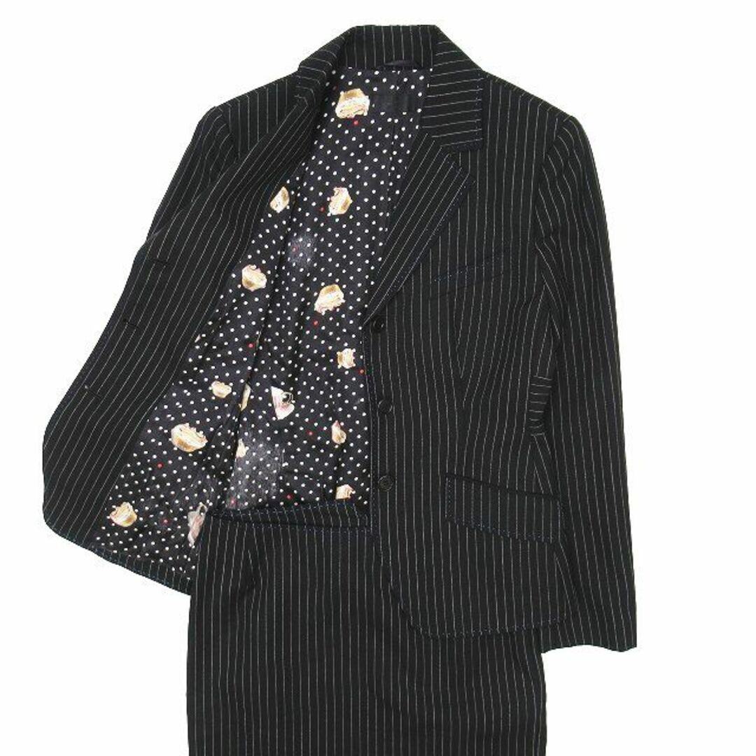 Paul Smith BLACK スカート スーツ セットアップ 黒 /◎ME4 Paul Smith BLACK スカート スーツ セットアップ 黒 /◎ME4
