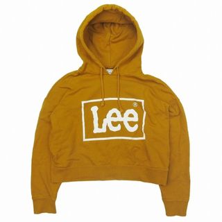 リー(Lee)の美品 リー × イーハイフンシックスティーシックス ロゴプリント パーカー F(パーカー)