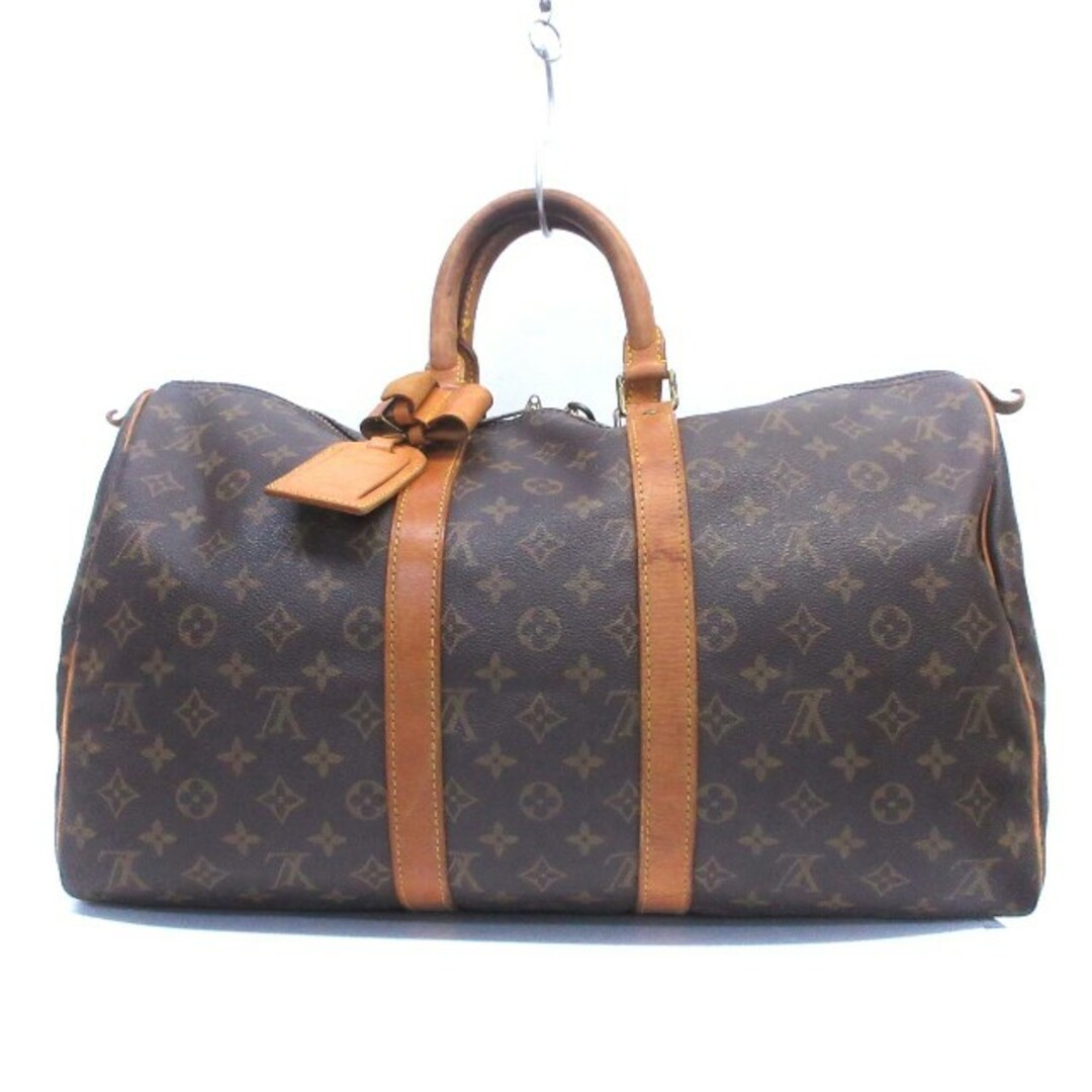 LOUIS VUITTON(ルイヴィトン)のルイヴィトン モノグラム キーポル 45 ボストンバッグ 茶色 M41428 メンズのバッグ(ボストンバッグ)の商品写真