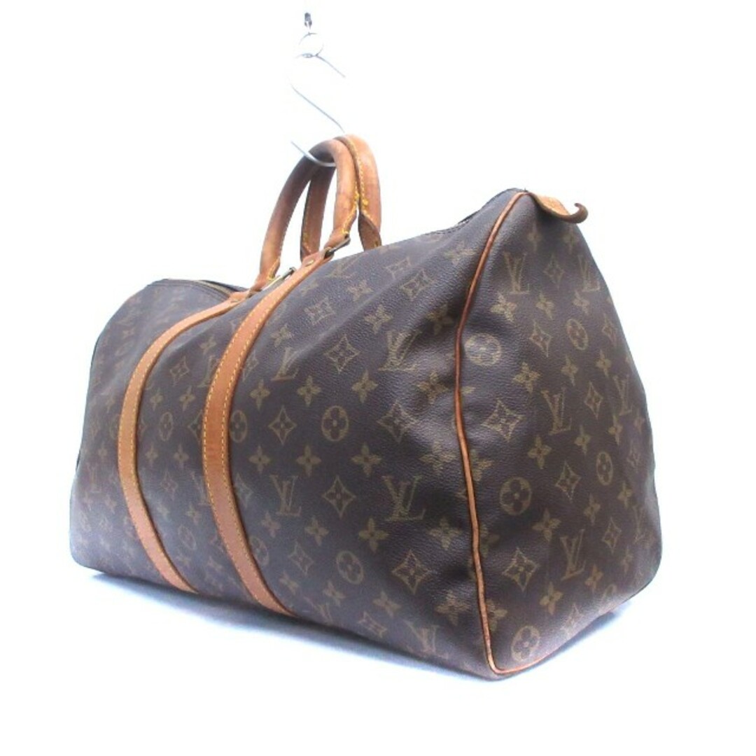 LOUIS VUITTON(ルイヴィトン)のルイヴィトン モノグラム キーポル 45 ボストンバッグ 茶色 M41428 メンズのバッグ(ボストンバッグ)の商品写真