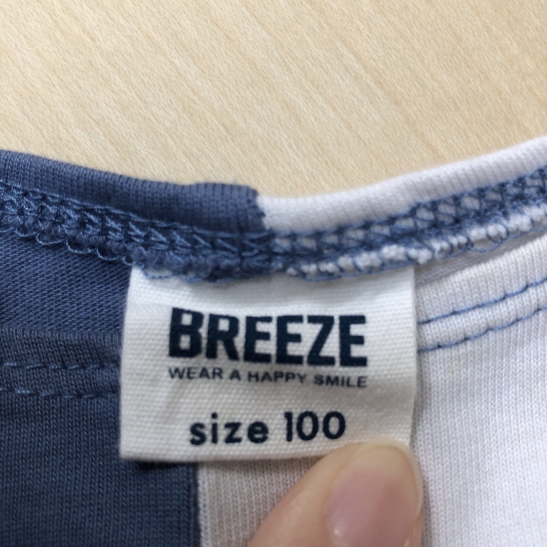 BREEZE(ブリーズ)のTシャツ　100cm キッズ/ベビー/マタニティのキッズ服男の子用(90cm~)(Tシャツ/カットソー)の商品写真