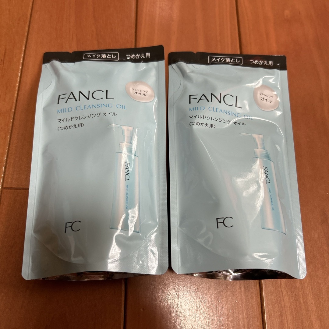 FANCL(ファンケル)のfancl  マイルドクレンジングオイル 詰め替え　2点セット コスメ/美容のスキンケア/基礎化粧品(クレンジング/メイク落とし)の商品写真