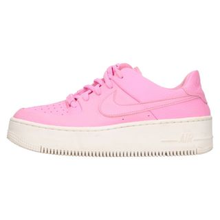 ナイキ(NIKE)のNIKE ナイキ WMNS AIR FORCE 1 SAGE LOW ウィメンズ エアフォース 1 セージ ローカットスニーカー レディース AR5339-601 ピンク(スニーカー)