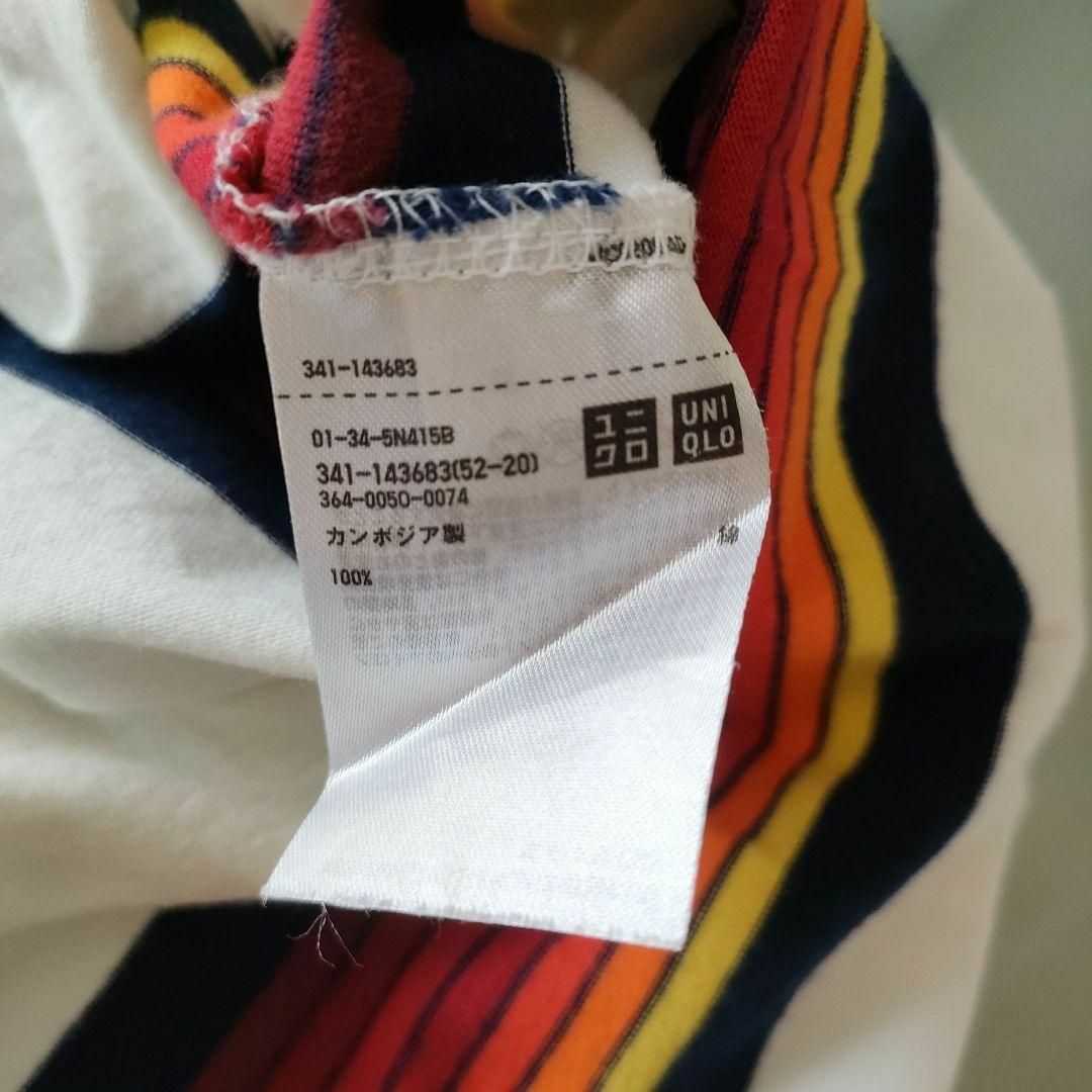 MICHAEL BASTIAN(マイケルバスティアン)のUNIQLO　UT　ユニクロ　マイケルバスティアン　ボーダーTシャツ　L メンズのトップス(Tシャツ/カットソー(半袖/袖なし))の商品写真