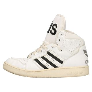 アディダス(adidas)のadidas アディダス JEREMY SCOTT X INSTINCT HI V24529 ジェレミースコット×インスティンクト ハイ ハイカットスニーカー ホワイト US10.5(スニーカー)