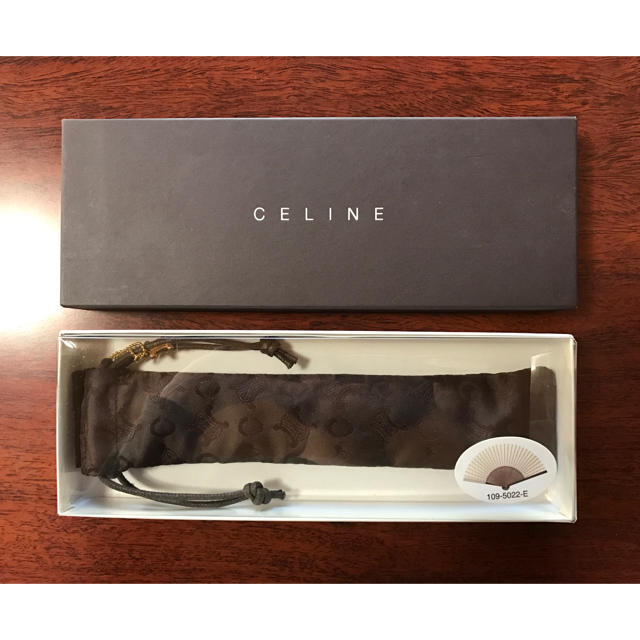 celine(セリーヌ)のセリーヌ 扇子 レディースの水着/浴衣(和装小物)の商品写真