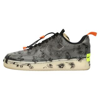 ナイキ(NIKE)のNIKE ナイキ Air Force 1 Low Experimental Halloween エアフォース1 ロー エクスペリメンタル ハロウィン ローカットスニーカー グレー US8/26cm DC8904-001(スニーカー)