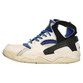 ナイキ(NIKE)のNIKE ナイキ AIR FLIGHT HUARACHE エア フライト ハラチ ハイカットスニーカー ホワイト/ブルー US9/27.0cm 305439-141(スニーカー)