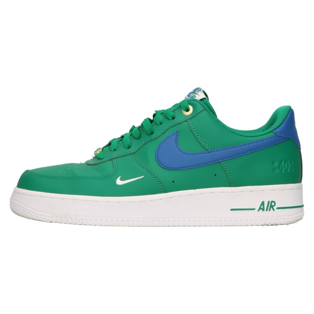 NIKE(ナイキ)のNIKE ナイキ AIR FORCE 1 07 LV8 MALACHITE BLUE JAY-SAIL-WHITE エアフォース1 エレベイト ローカット スニーカー マラカイト ブルージェイ-セイル-ホワイト DQ7658-300 メンズの靴/シューズ(スニーカー)の商品写真