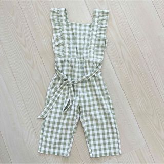 シーイン(SHEIN)のSHEIN  ギンガムチェック ジャンプスーツ(パンツ/スパッツ)