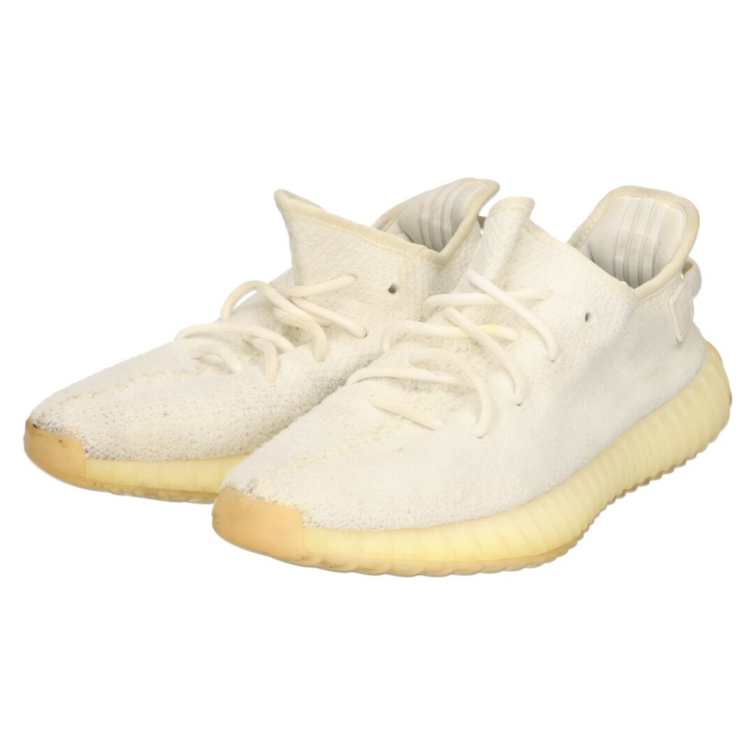 adidas(アディダス)のadidas アディダス YEEZY BOOST 350V2 CREAM WHITE CP9366 イージーブースト350V2 クリームホワイト ローカットスニーカー ホワイト 26.5cm/US8.5 メンズの靴/シューズ(スニーカー)の商品写真