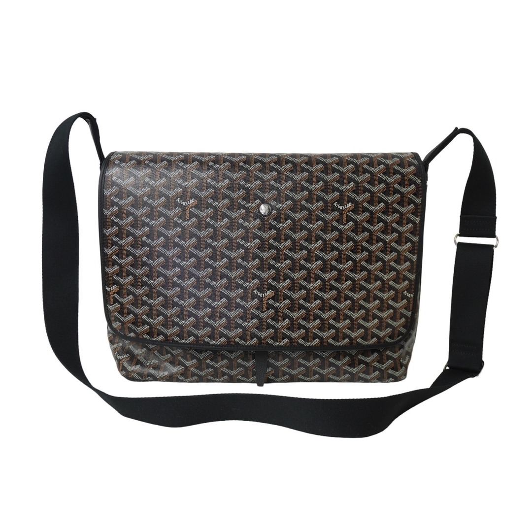 GOYARD(ゴヤール)の極美品 GOYARD ゴヤール カペシアンMM ショルダーバッグ CAPETIMMLTY01CG01P ブラック シルバー金具 中古 62760 レディースのバッグ(ハンドバッグ)の商品写真