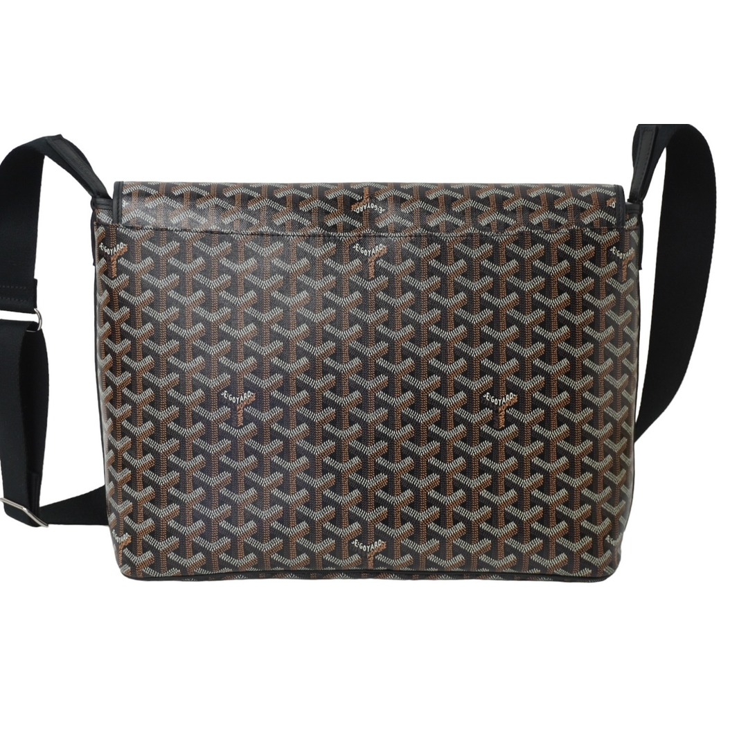 GOYARD(ゴヤール)の極美品 GOYARD ゴヤール カペシアンMM ショルダーバッグ CAPETIMMLTY01CG01P ブラック シルバー金具 中古 62760 レディースのバッグ(ハンドバッグ)の商品写真