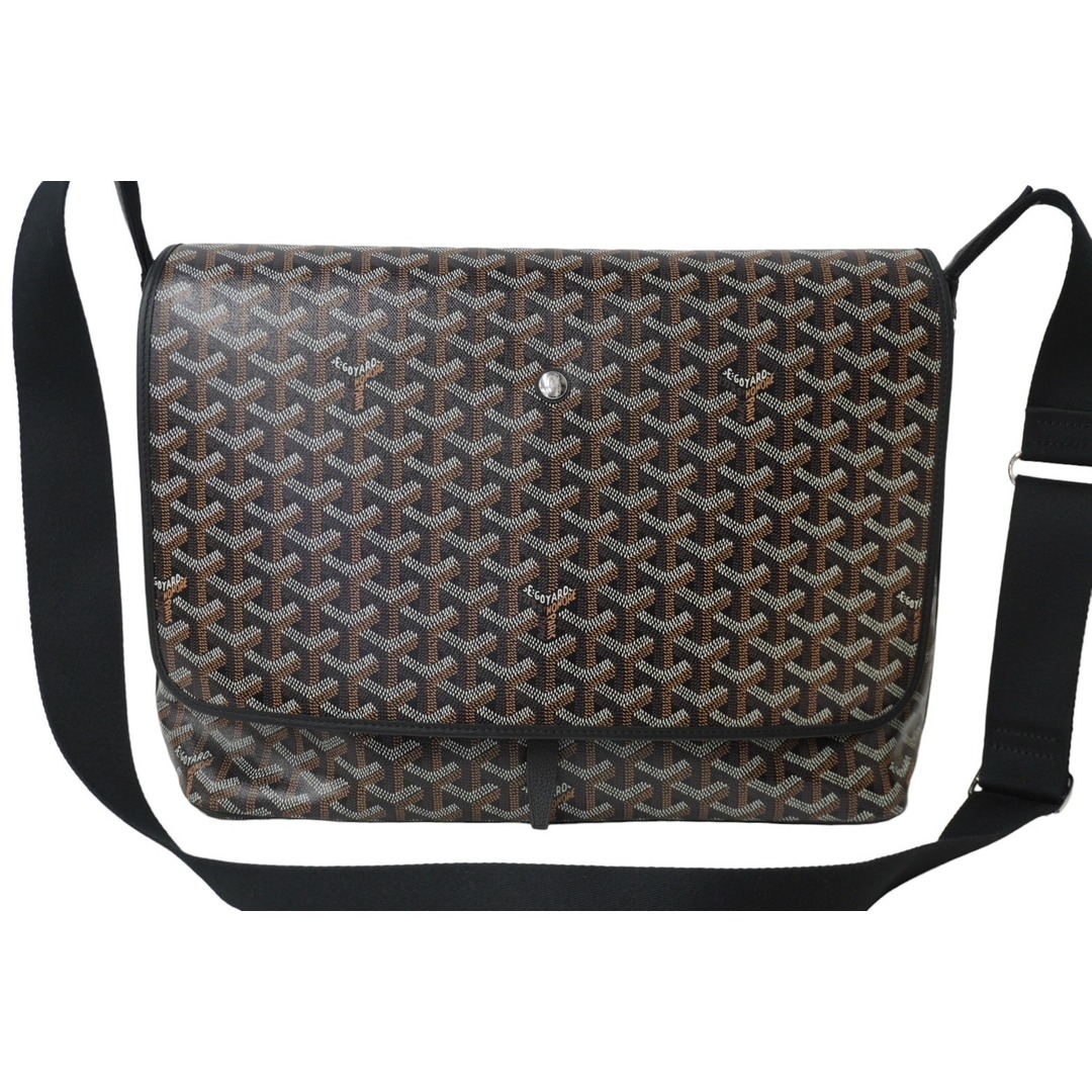 GOYARD(ゴヤール)の極美品 GOYARD ゴヤール カペシアンMM ショルダーバッグ CAPETIMMLTY01CG01P ブラック シルバー金具 中古 62760 レディースのバッグ(ハンドバッグ)の商品写真