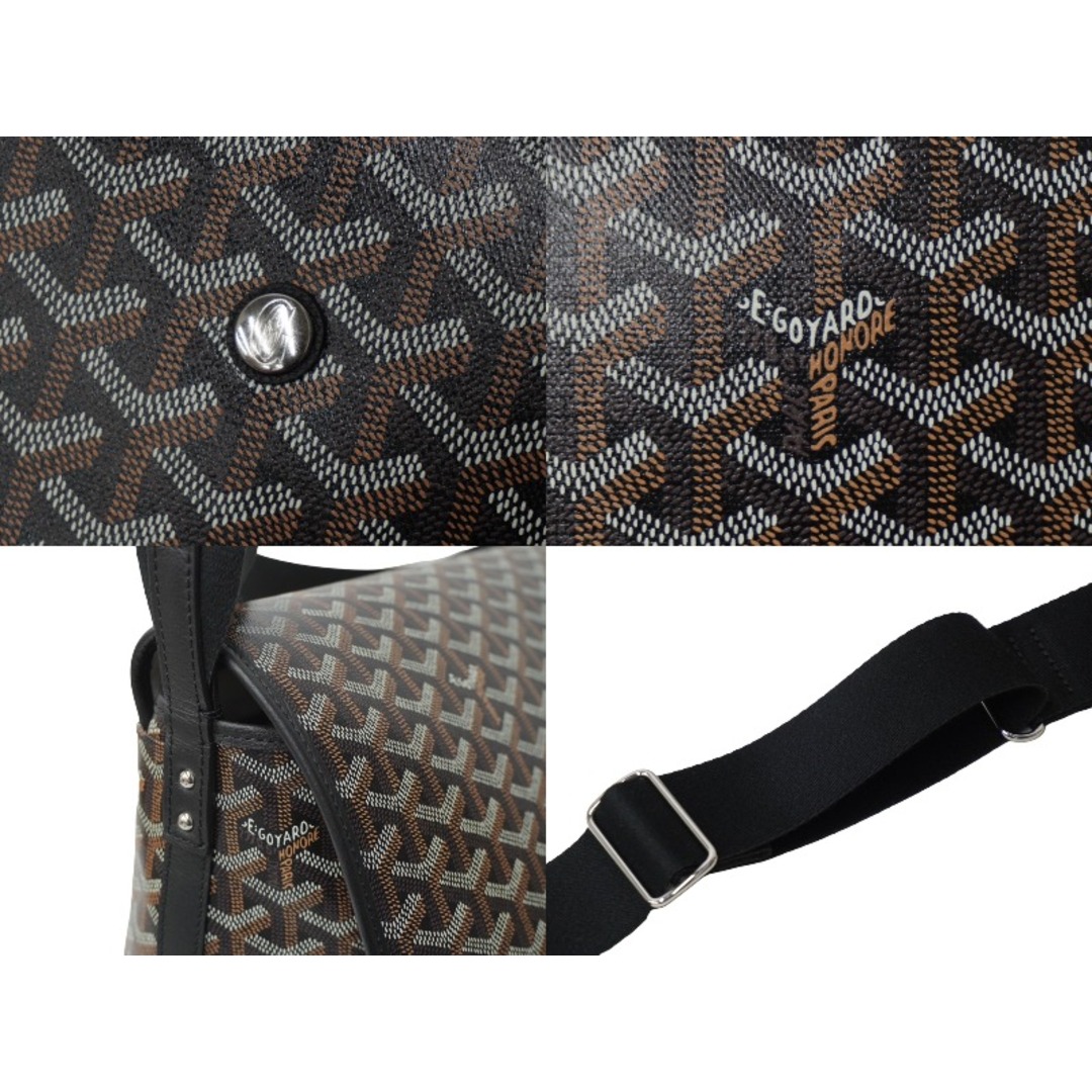 GOYARD(ゴヤール)の極美品 GOYARD ゴヤール カペシアンMM ショルダーバッグ CAPETIMMLTY01CG01P ブラック シルバー金具 中古 62760 レディースのバッグ(ハンドバッグ)の商品写真