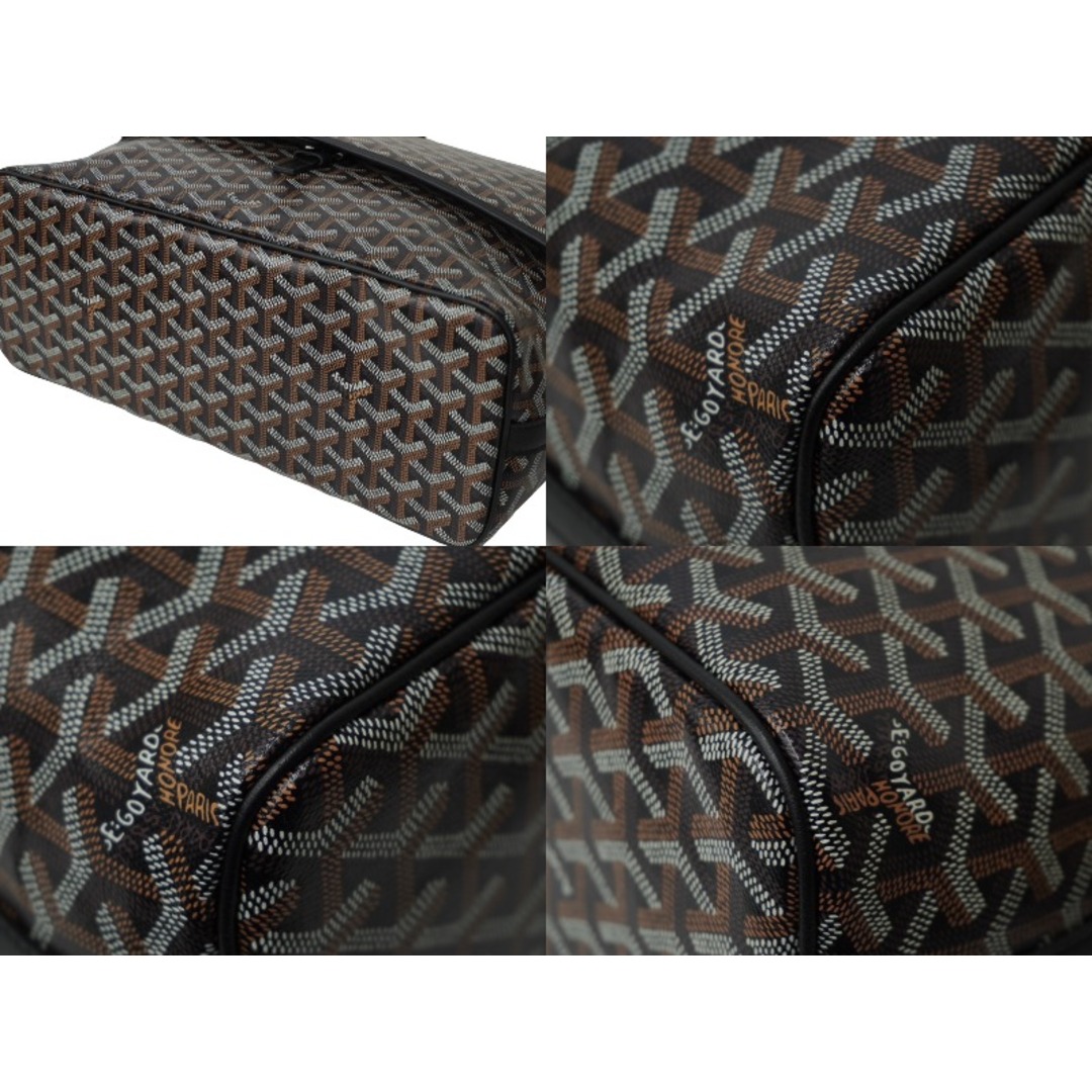 GOYARD(ゴヤール)の極美品 GOYARD ゴヤール カペシアンMM ショルダーバッグ CAPETIMMLTY01CG01P ブラック シルバー金具 中古 62760 レディースのバッグ(ハンドバッグ)の商品写真