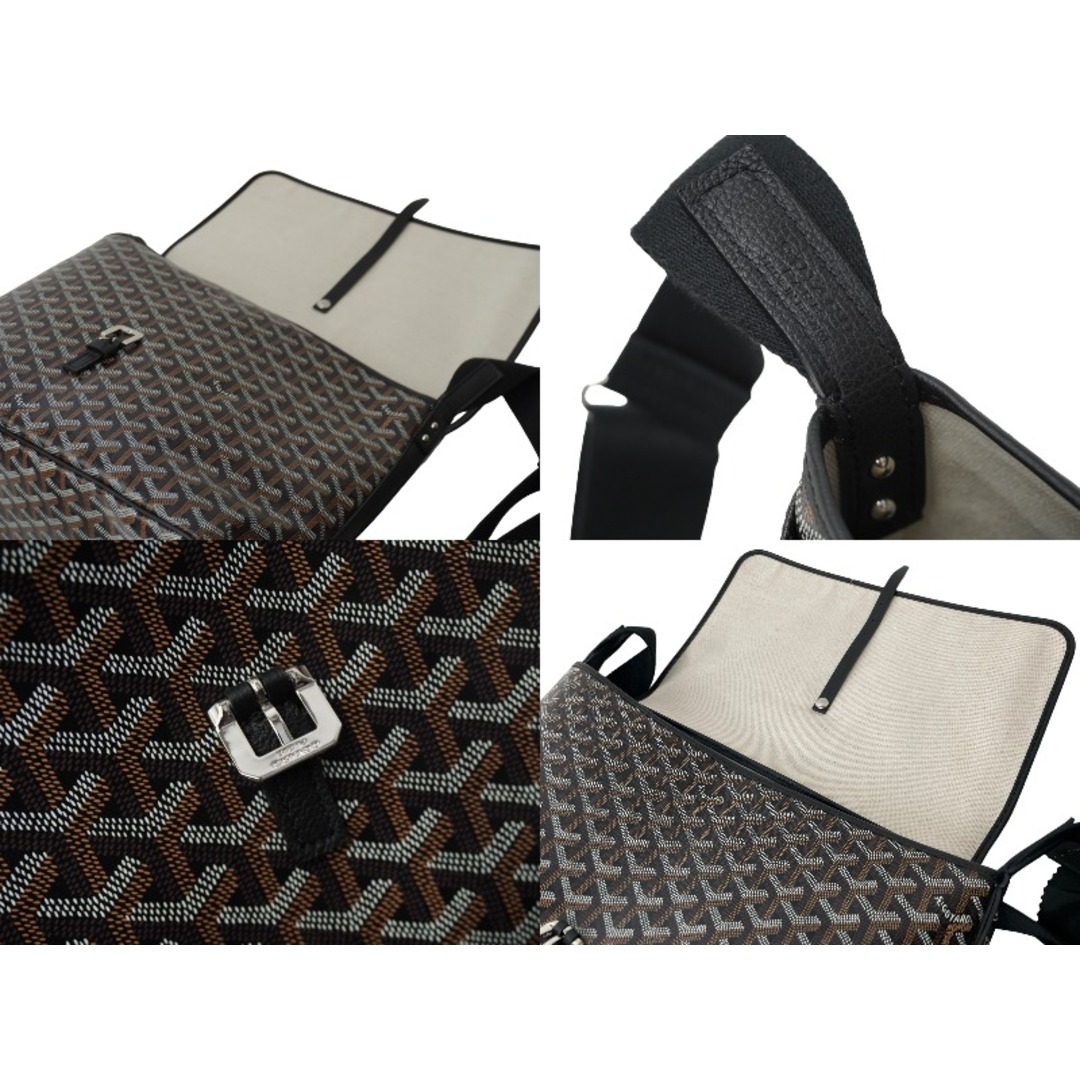 GOYARD(ゴヤール)の極美品 GOYARD ゴヤール カペシアンMM ショルダーバッグ CAPETIMMLTY01CG01P ブラック シルバー金具 中古 62760 レディースのバッグ(ハンドバッグ)の商品写真