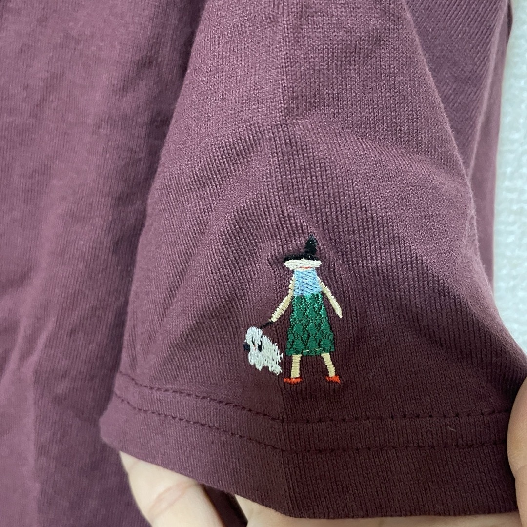 marblesud Tシャツ　えんじ色 レディースのトップス(Tシャツ(半袖/袖なし))の商品写真
