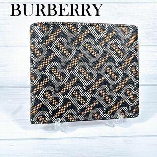 BURBERRY - BURBERRY バーバリー TBロゴ 二つ折り財布 コンパクトウォレット
