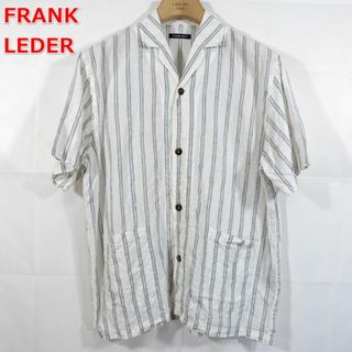 フランクリーダー(FRANK LEDER)の【良品】フランクリーダー　リネン地半袖シャツ　FRANK LEDER(シャツ)