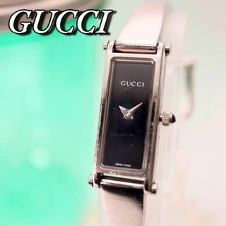 グッチ(Gucci)のGUCCI スクエア バングル レディース腕時計 423(腕時計)