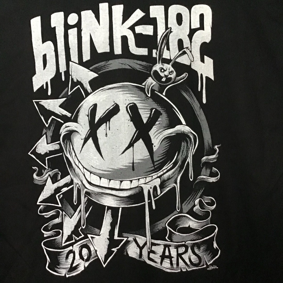 ブリンク-182 Tシャツ　XXLサイズ　blink-182 メンズのトップス(Tシャツ/カットソー(半袖/袖なし))の商品写真