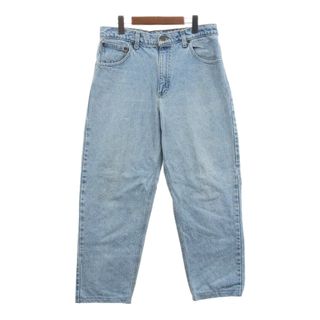 カーハート(carhartt)の90年代 USA製 Carhartt カーハート デニムパンツ アメカジ ワーク ブルー (メンズ W34 L30) 中古 古着 Q4235(デニム/ジーンズ)