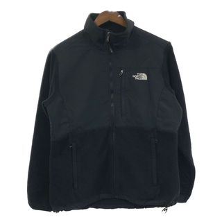 ザノースフェイス(THE NORTH FACE)のTHE NORTH FACE ノースフェイス Denali デナリ フリースジャケット POLARTEC アウトドア ブラック (レディース L) 中古 古着 Q4267(その他)