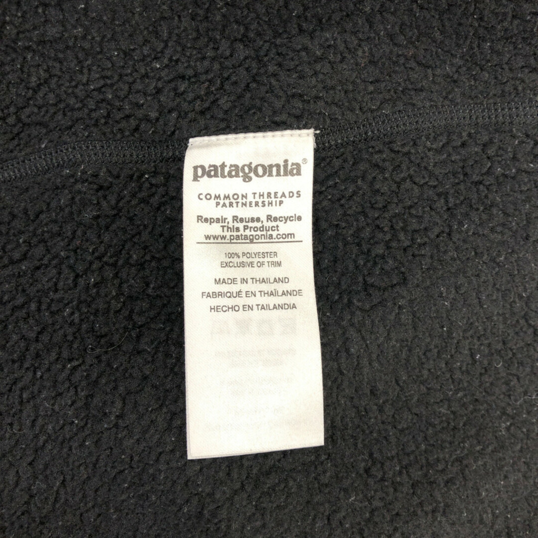 patagonia(パタゴニア)のpatagonia パタゴニア ベターセーター ハーフジップ フリースジャケット アウトドア ブラック (レディース S) 中古 古着 Q4262 レディースのジャケット/アウター(その他)の商品写真