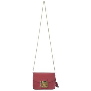 フルラ(Furla)のFURLA フルラ ショルダーバッグ - 赤 【古着】【中古】(ショルダーバッグ)