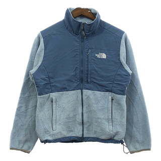 ザノースフェイス(THE NORTH FACE)のTHE NORTH FACE ノースフェイス Denali デナリ フリースジャケット アウトドア ライトブルー (レディース M) 中古 古着 Q4296(その他)