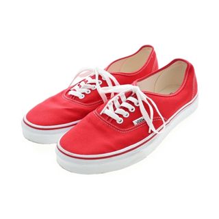 ヴァンズ(VANS)のVANS バンズ スニーカー 28cm 赤 【古着】【中古】(スニーカー)