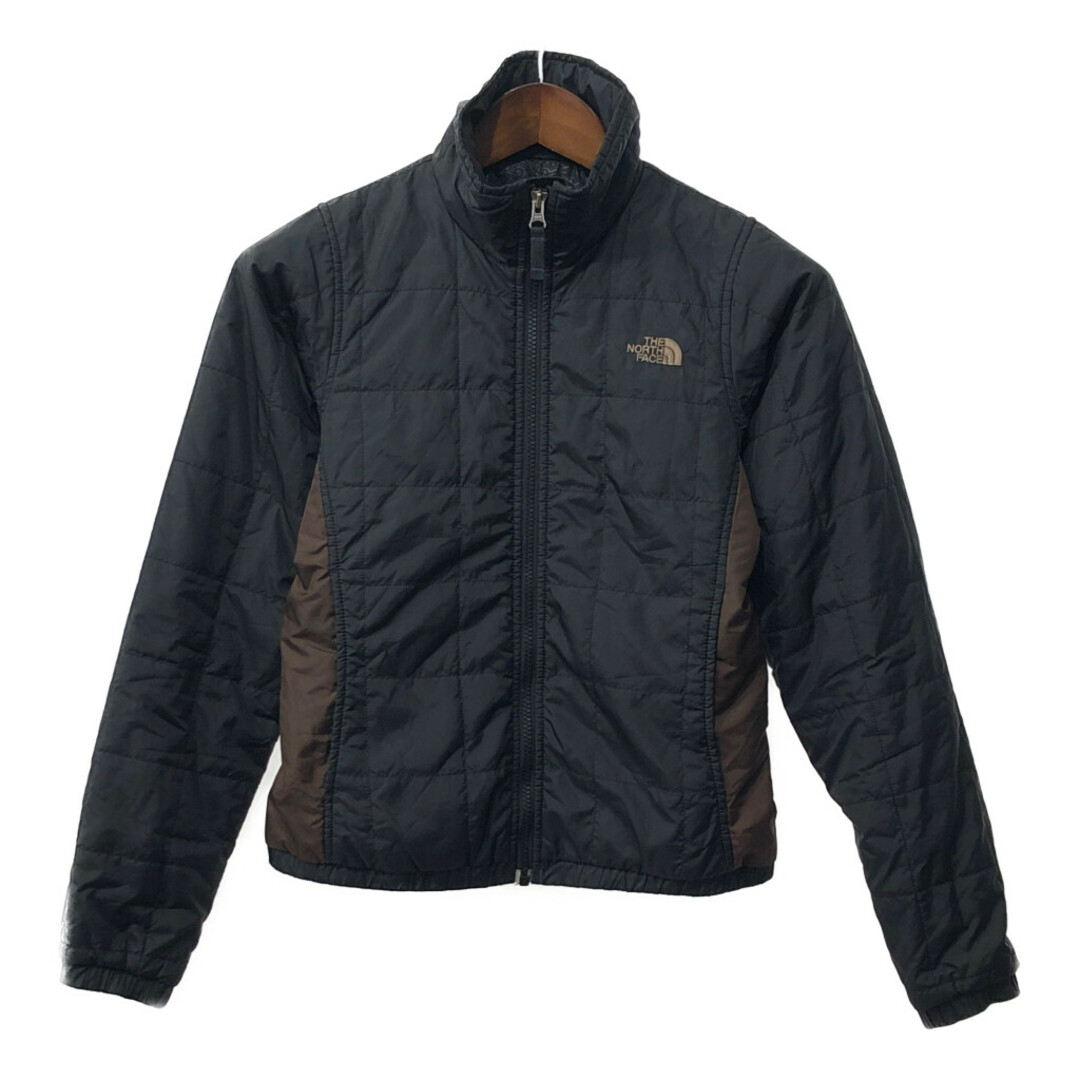 THE NORTH FACE(ザノースフェイス)のTHE NORTH FACE ノースフェイス 中綿 キルティングジャケット アウトドア ブラック (レディース XS) 中古 古着 Q4305 レディースのジャケット/アウター(その他)の商品写真