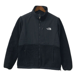 ザノースフェイス(THE NORTH FACE)のTHE NORTH FACE ノースフェイス Denali デナリ フリースジャケット POLARTEC アウトドア ブラック (レディース L) 中古 古着 Q4307(その他)