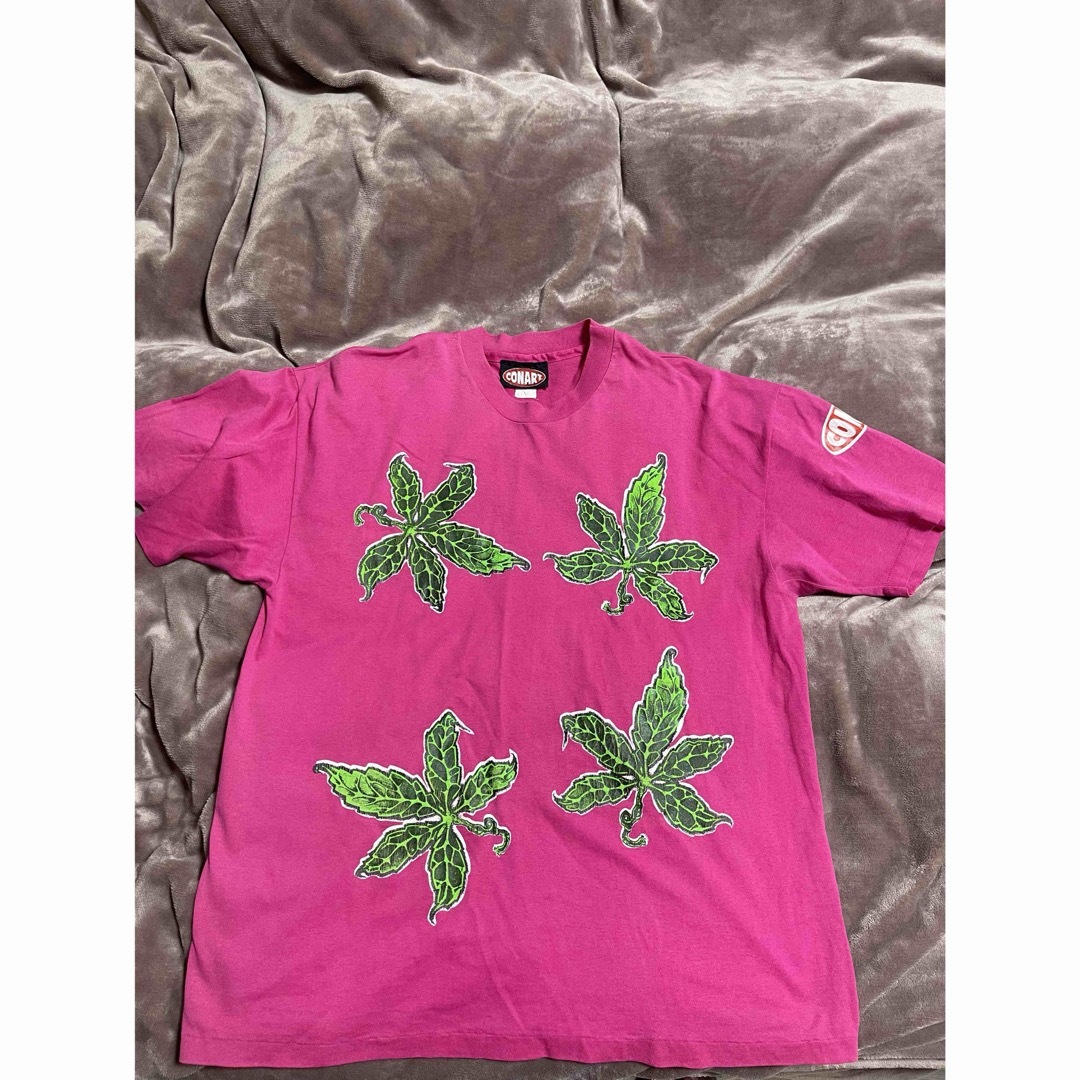 VINTAGE(ヴィンテージ)のconart 希少90s vintage tシャツ 大麻の葉 メンズのトップス(Tシャツ/カットソー(半袖/袖なし))の商品写真