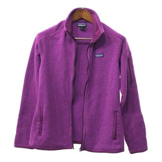 パタゴニア(patagonia)のpatagonia パタゴニア ベターセーター フルジップ フリースジャケット アウトドア ピンク (レディース L) 中古 古着 Q4318(その他)