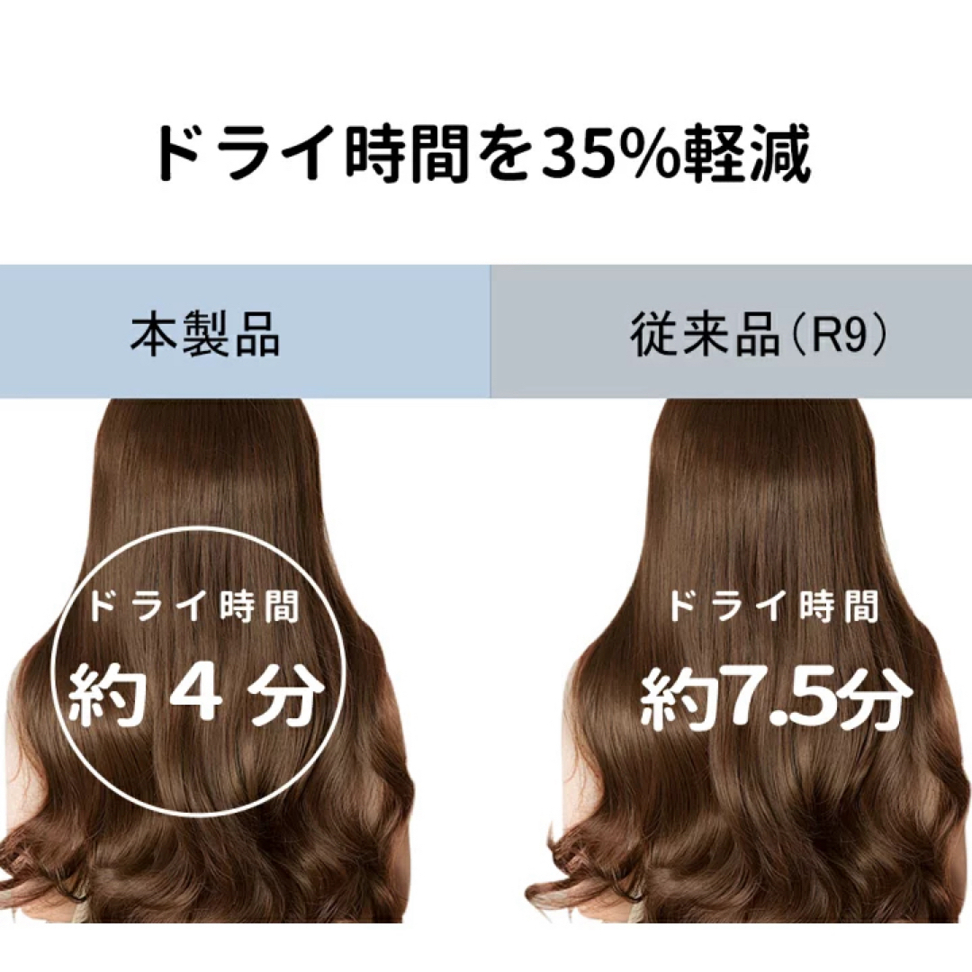 新品 ドライヤーヘアードライヤー 速乾 大風量 マイナスイオン 美髪  髪質改善 スマホ/家電/カメラの美容/健康(ドライヤー)の商品写真