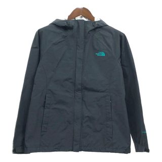 ザノースフェイス(THE NORTH FACE)のTHE NORTH FACE ノースフェイス HYVENT マウンテンパーカー アウトドア 防水 ワンポイント ブラック (レディース L) 中古 古着 Q4322(その他)