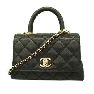 シャネル(CHANEL)の★SALE 【4hd4582】シャネル ツーウェイバッグ/マトラッセ/チェーンショルダー/キャビアスキン/ブラック/シャンパンゴールド金具 【中古】 レディース(その他)