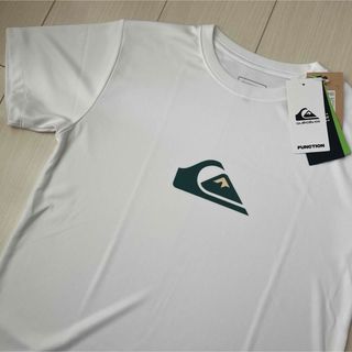 QUIKSILVER - 【新品】【クイックシルバー】子供 キッズ Tシャツ ラッシュガード 半袖 白