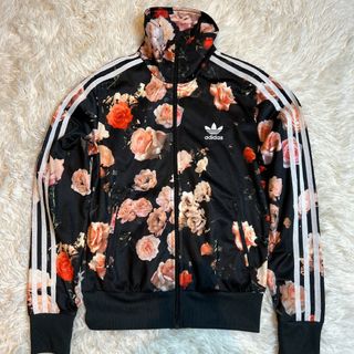 adidas - アディダスオリジナルストラックトップ 花柄 レディース L 中古品