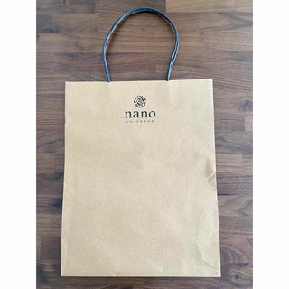 【nano・universe ナノユニバース】ショッパー ショップ袋 紙袋