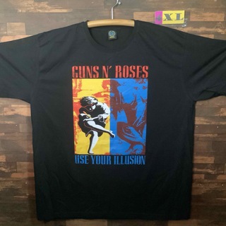 ガンズアンドローゼズ  Tシャツ　4XLサイズ　Guns N' Roses(Tシャツ/カットソー(半袖/袖なし))